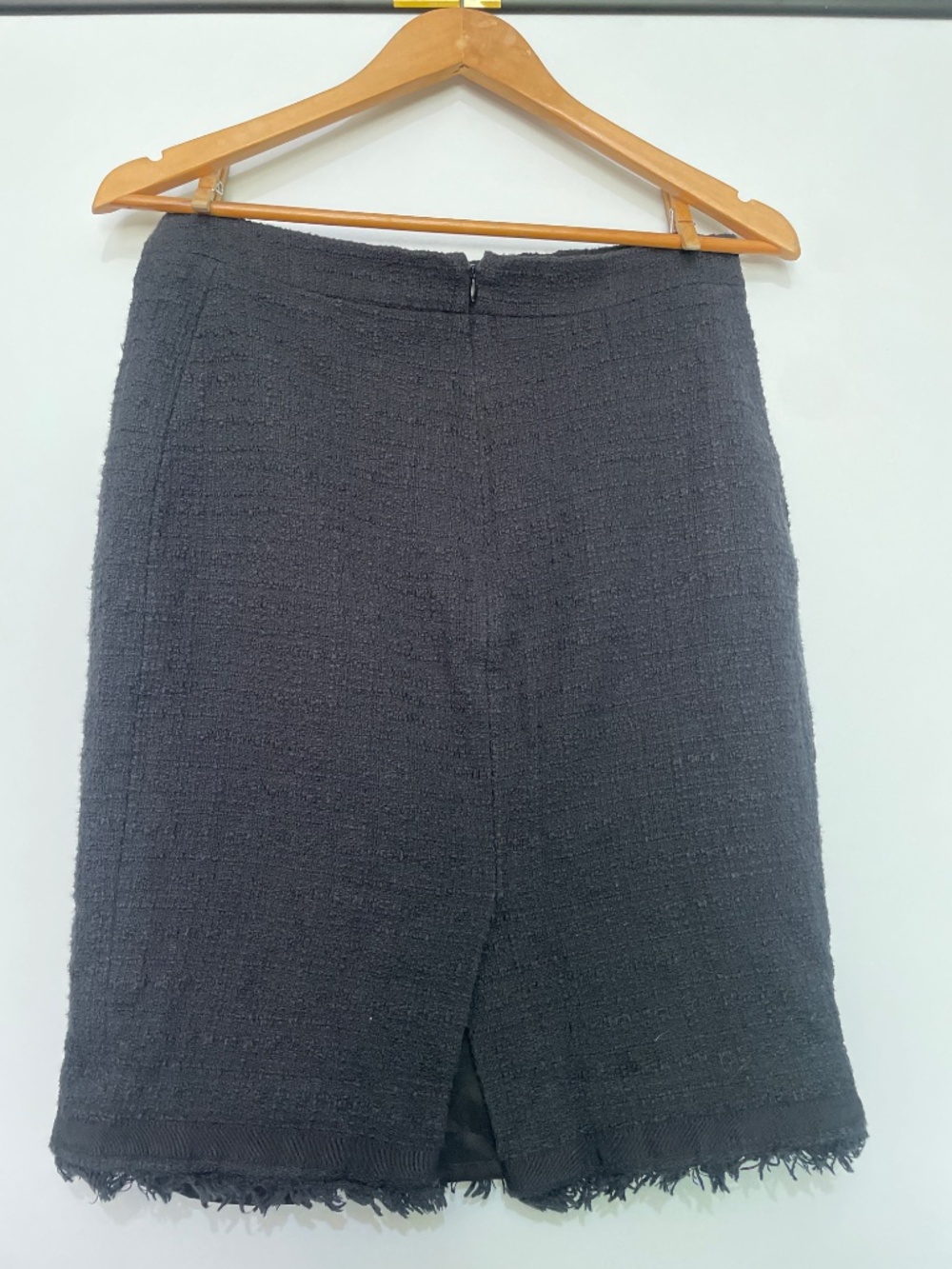 J.Crew 6 Tweed Fringe Pencil Skirt - Picture 2 of 13